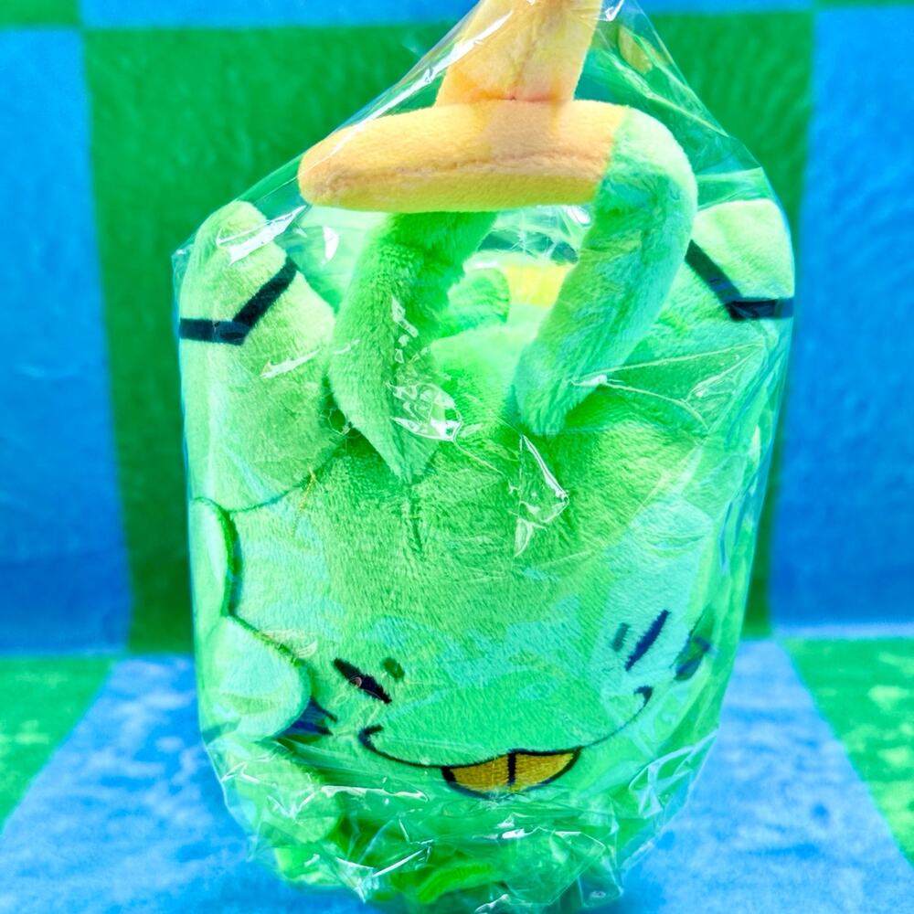 ROBLOX Green Gnarpy Plush SEALED Alien Cat From Regretevator Game